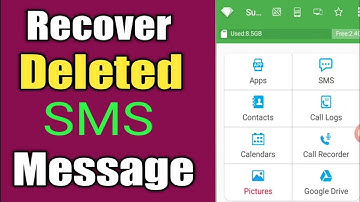 How To Read Deleted Sms Messages || Restore Deleted Text Messages || Revover Deleted Messages