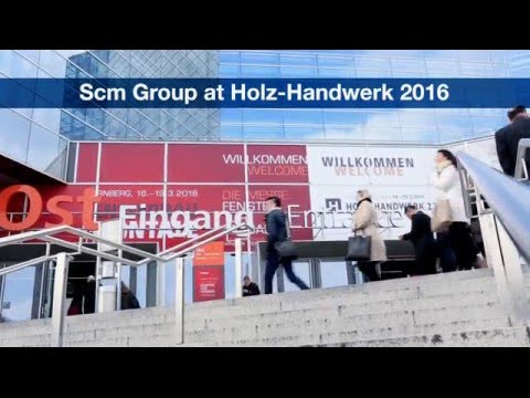 Scm Group At Holz Handwerk 2016 Youtube