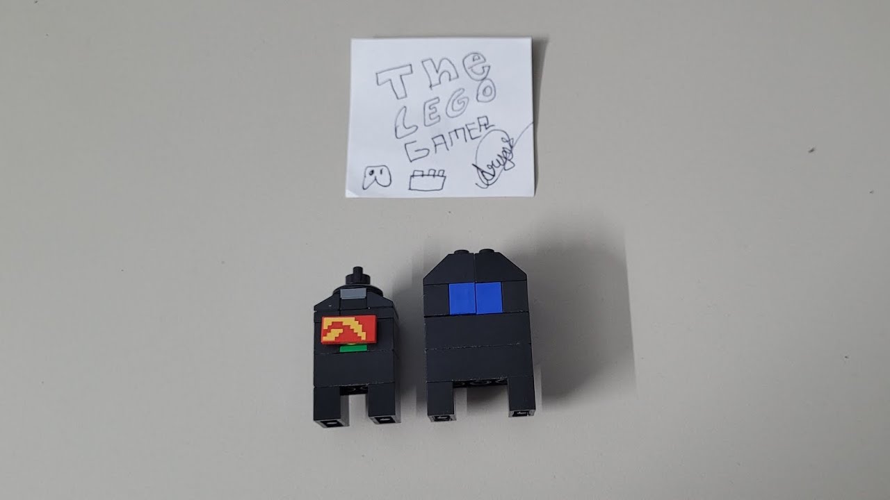 How To Make Lego AMONG US Easy!
