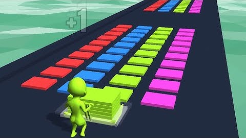 STACK COLORS 🌈 ⭐️- All Levels Gameplay Android, iOS v.88