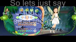 Creating your fairy pixie hollow fairy!