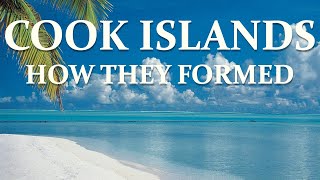 COOK ISLANDS Paradise on Earth. How Atoll formed, tropical Islands, geology, hot spot #cookislands