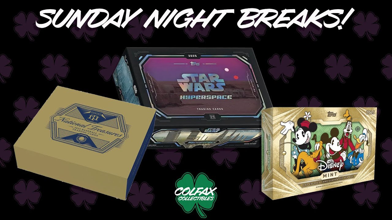 Sunday Night Breaks! DC, Star Wars, Disney, Baseball, and Marvel! AB126 - 130
