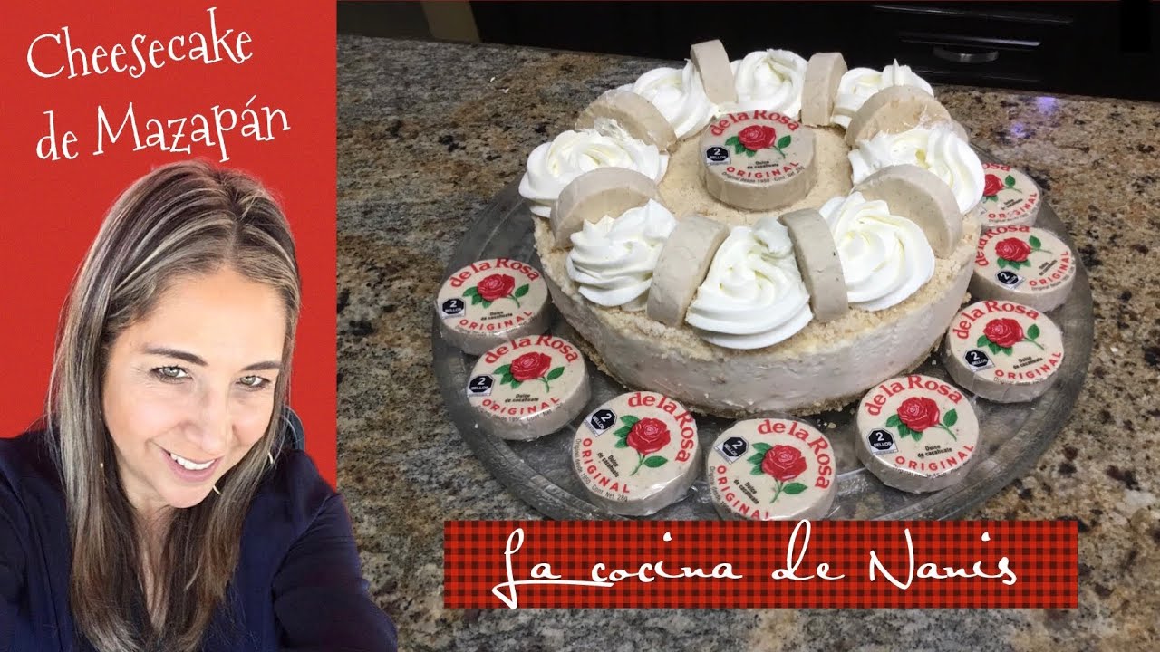 CHEESECAKE DE MAZAPAN DE CACAHUATE FRIO / SIN HORNO, SIN HARINA, SIN HUEVOS / La cocina de Nanis #56