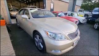 2008 LEXUS LS 460 SE-L A | MATHEWSONS CLASSIC CARS | 17 & 18 NOVEMBER 2023
