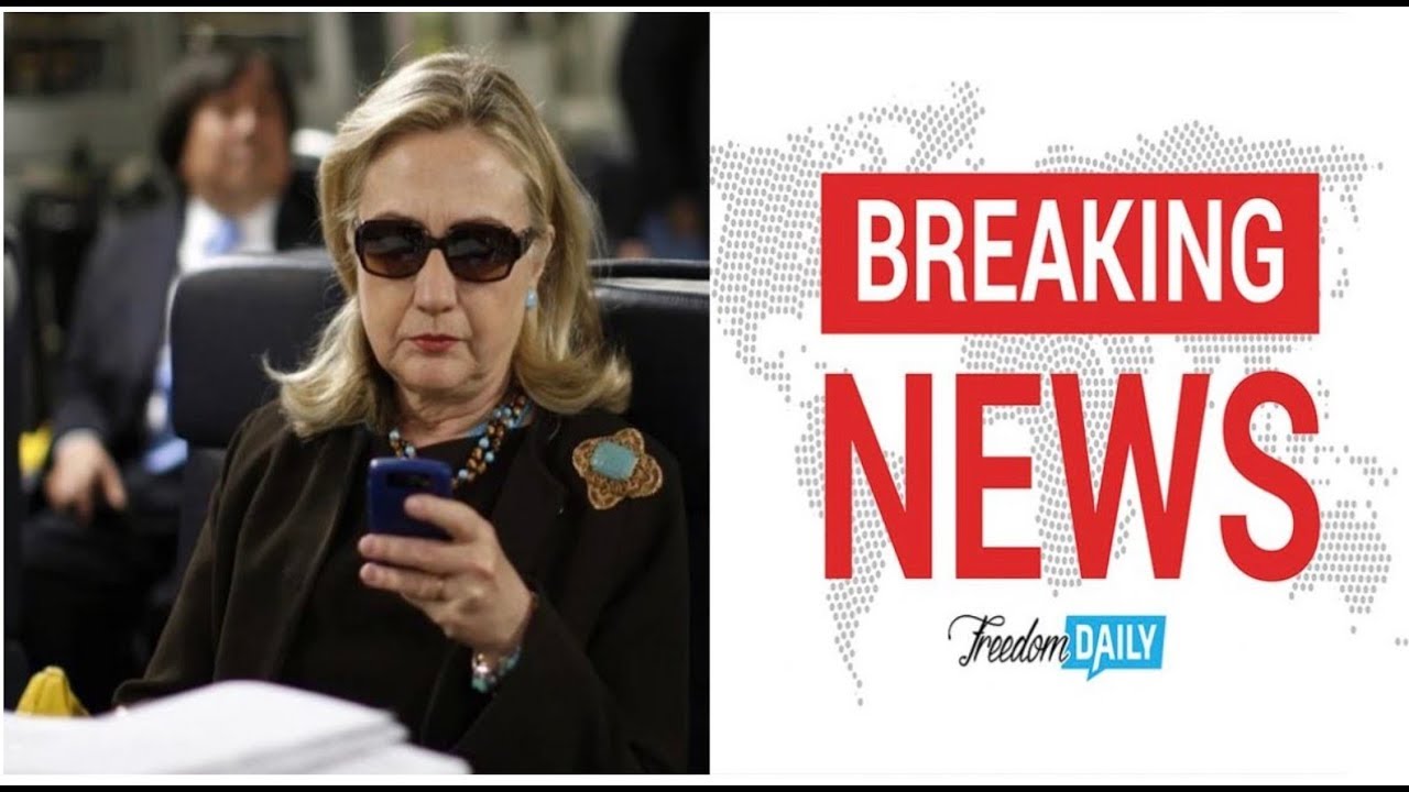 BREAKING! HE JUST DID IT! HILLARY BUSTED IN LARGEST SCANDAL IN US