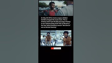 Thumbnail of How Childish Gambino "This is America" Won Grammy song of the year.