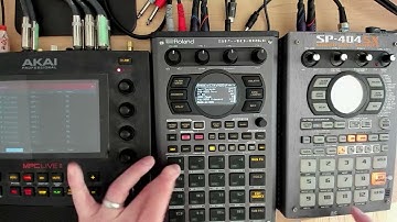 SP404 mk2 55.3 - Using Midi Mode B to Control SP404SX