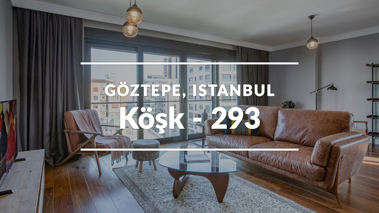 Istanbul Apartment Tour | Kosk Furnished Apartment in Goztepe - YouTube