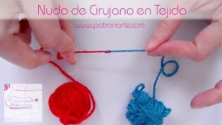 Surgeon's Knot to Join Yarn Forever (English Subtitles)