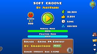 "Soft Groove" By JustFabri (All Coins) | Geometry Dash [2.208]  screenshot 1