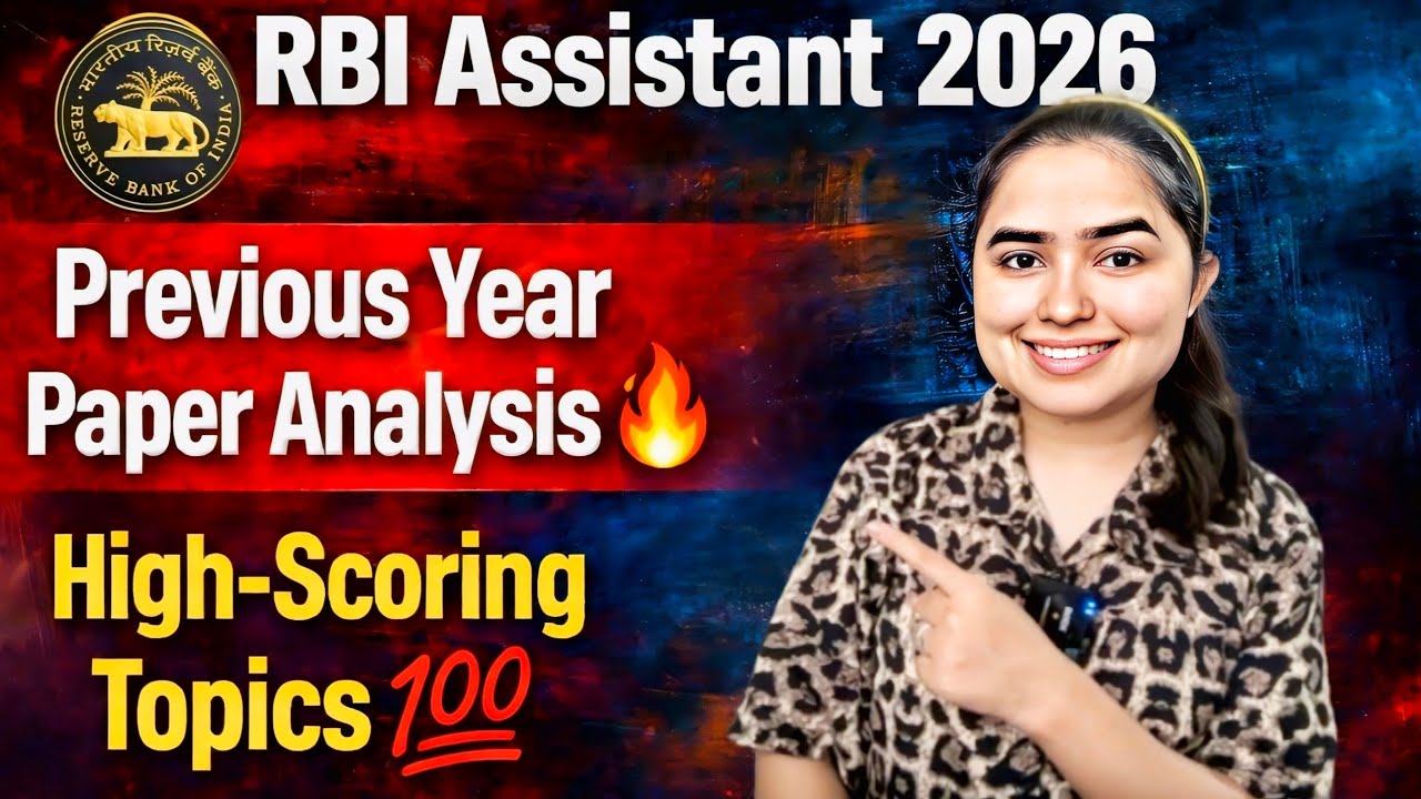 RBI Assistant 2026 | Previous Year Paper Analysis by Shivani keswani 