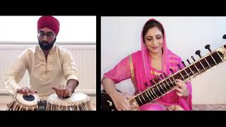 Rag Bhairavi - Roopa Panesar and Upneet Singh Dhadyalla - Composition of Ustad Vilayat Khansaheb