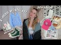 christmas wishlist ideas!! 90+ ideas clothes, shoes, accessories, skincare, and more!