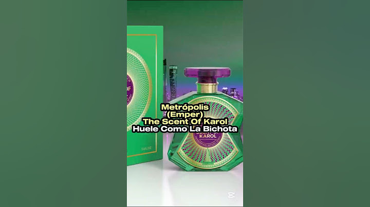 Metropolis (Emper) The Scent Of Karol - Un Perfume para Oler Como la BICHOTA 😍🫨🔥