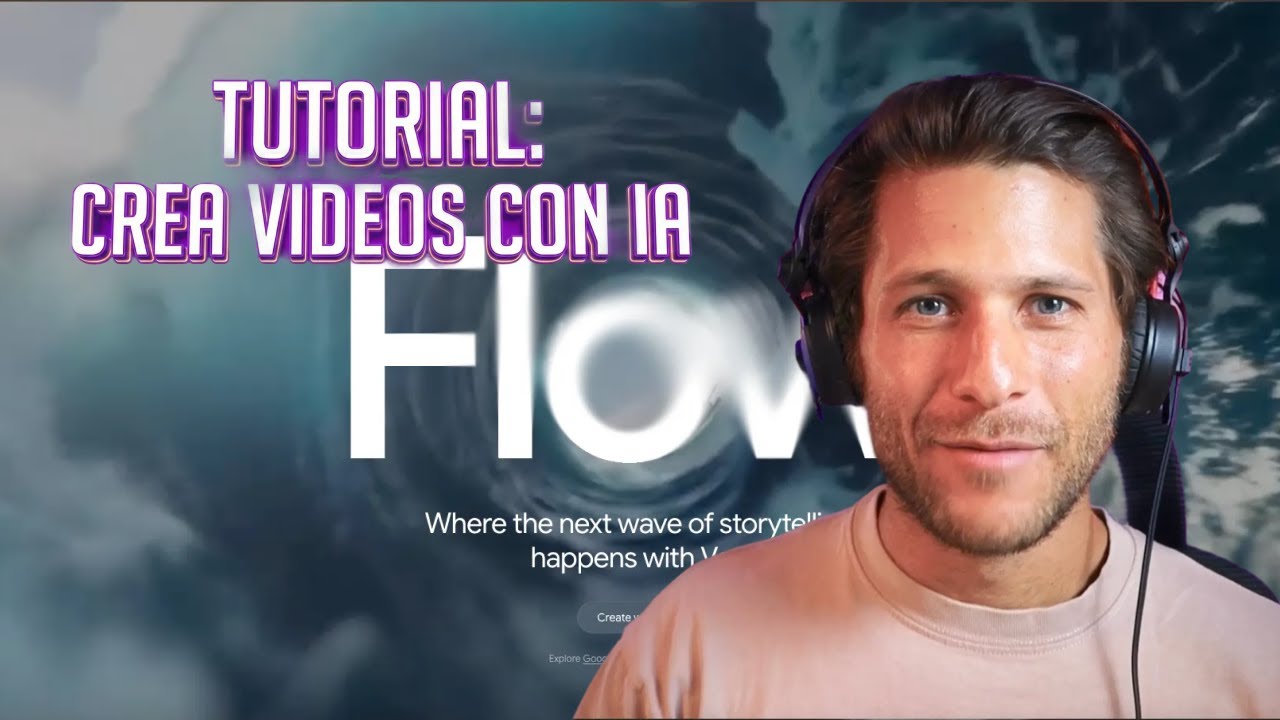 Tutorial: Crea videos con IA usando Flow (sin grabar ni saber editar ...