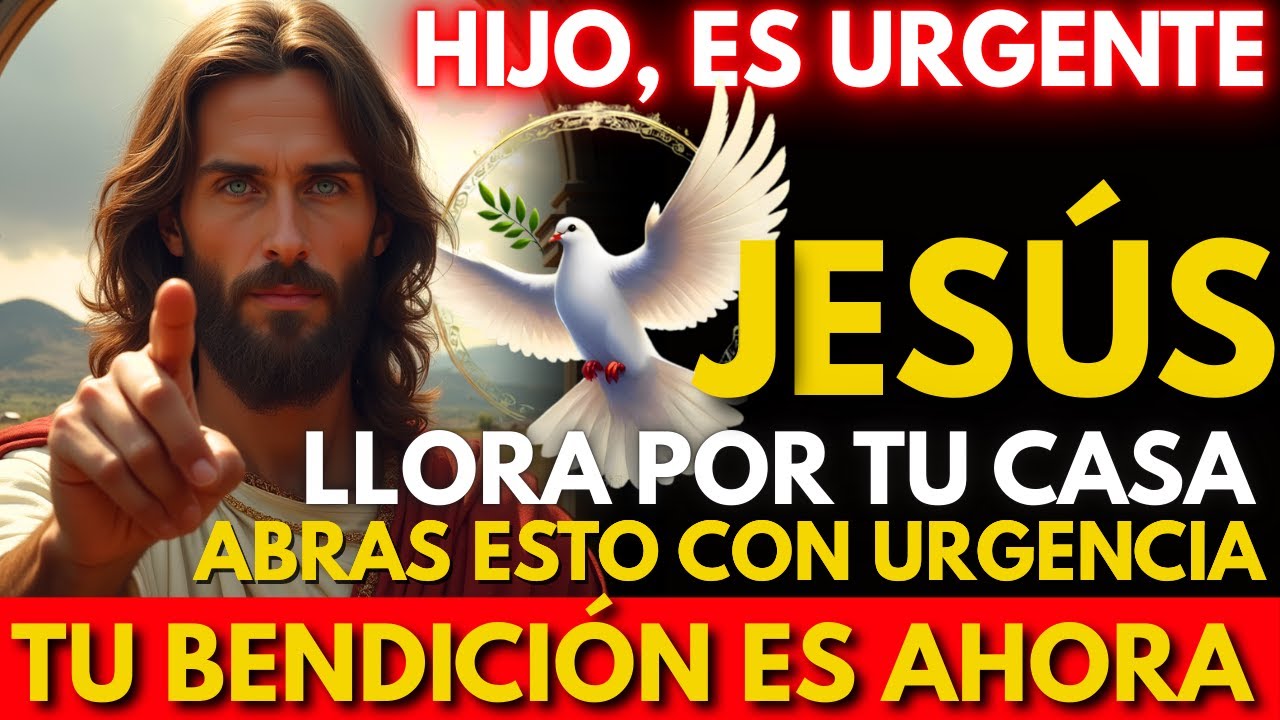 😭 JESÚS NO PUEDE CALLAR MÁS… ÁBRELO HOY, TU MILAGRO ES AHORA