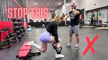 How to PROPERLY Bulgarian Split Squat to Target Quads & Glutes