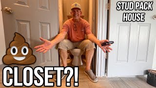 We Bought a $190,000 DISASTER! Stud Pack House Inside Tour + Future Plans