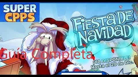 Guía de la fiesta de Navidad en SuperCPPS