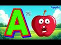 A for Apple 🍎 | Alphabet Tiny Marshmallows 🍡 | Fun Learning for Kids | Mini Shark 🦈