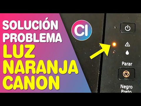 Solución problema Luz Naranja parpadeando Canon G1100, G2100, G3100 - Resetear Impresoras Canon