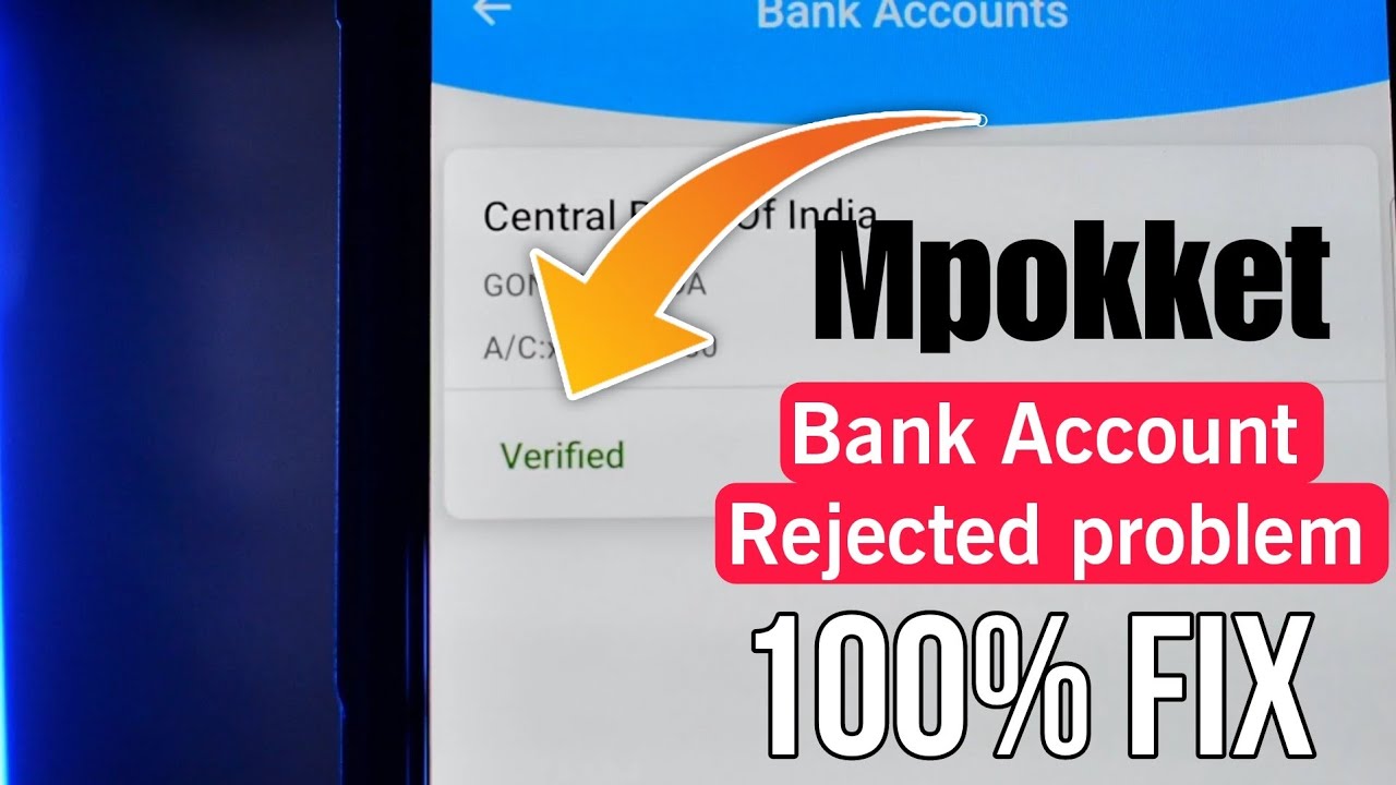 mpokket me bank account pending problem || mpokket me bank account add ...