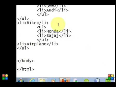 Html tutorial 2017 - 9 tutorial - how to use lists - working with lists ...