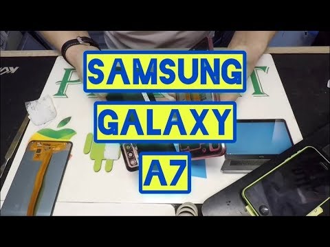 Разборка Samsung A7 2017