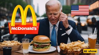 McDonalds ad with Joe Biden _ AI generated commercial