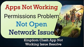 How To Fix Kingdom Clash App not working | Not Open | Space Issue | Network & Permissions Issue screenshot 2