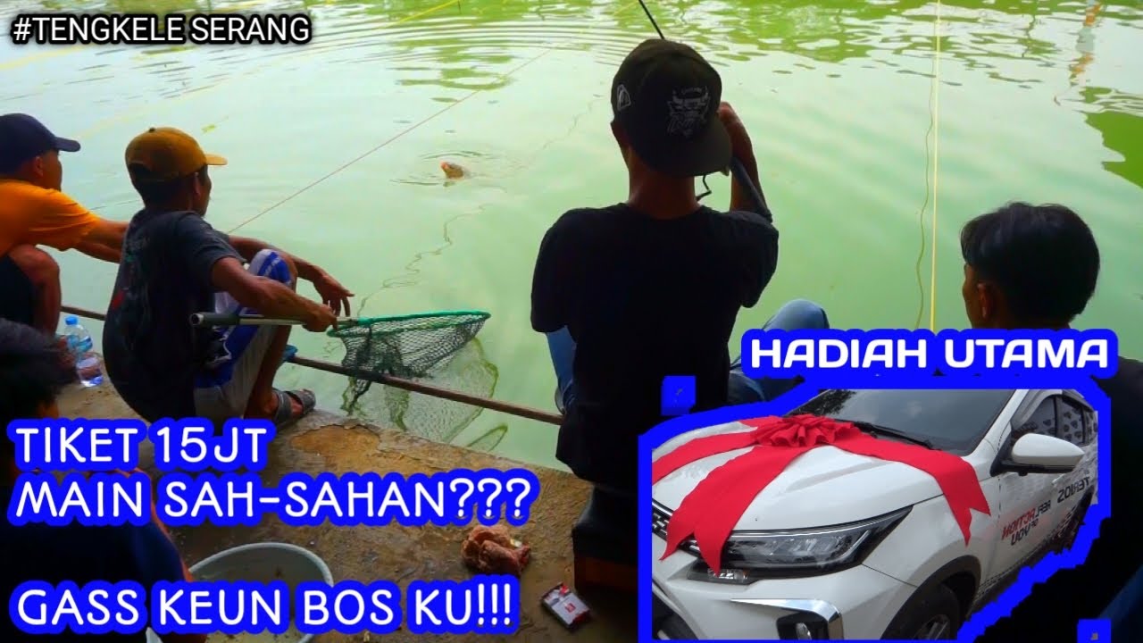 TIKET 15JT MAIN SAH-SAHAN!!! GAS KEUN BOS KU | TENGKELE SERANG