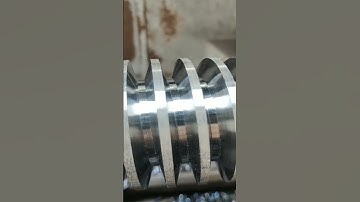 threading #viral #engineering #shortvideo #short #threading #thread #cnc #machine