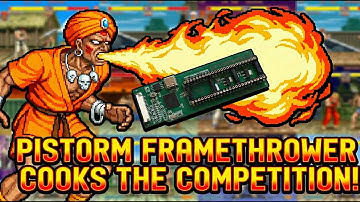 Testing the Amiga Pistorm Framethrower on The Amiga 2000 EATX