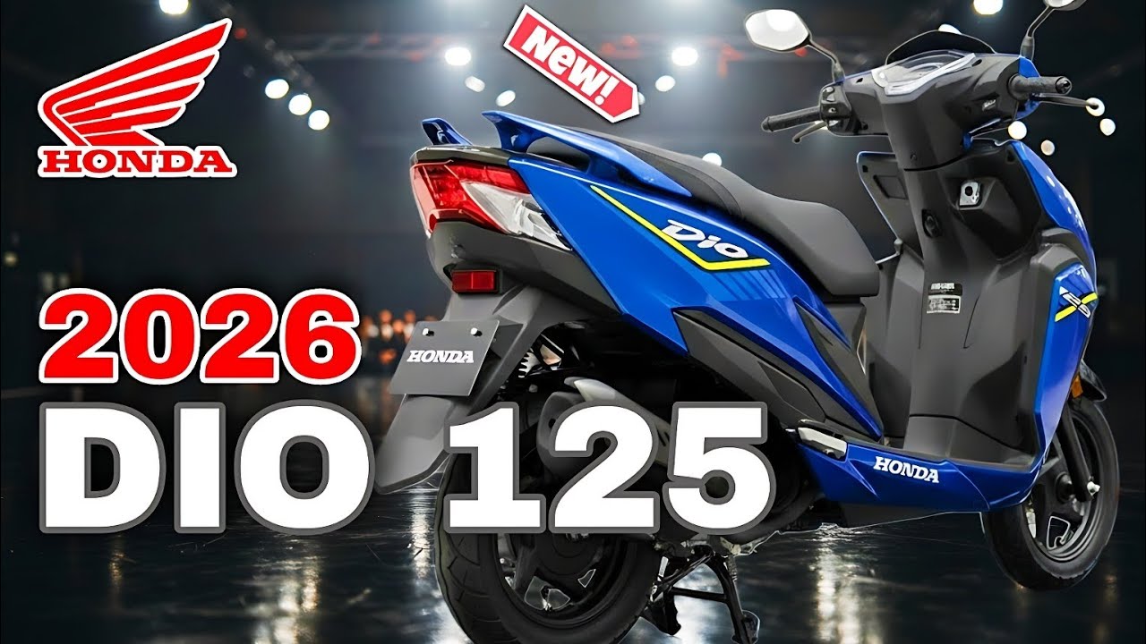 🚨Новый HONDA DIO 125 2026 года – расход топлива, мощность и характеристики!