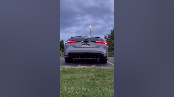 2022 BMW M4 Competition Stock Exhaust Sound (Revs)