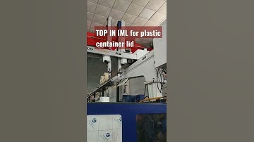 Top in IML System for plastic container lid