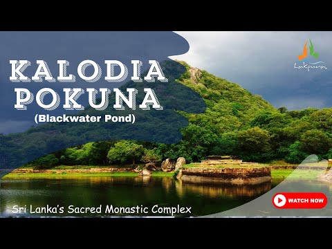 Kalu Diya Pokuna (Blackwater Pond) | Sri Lanka’s Sacred Monastic Complex #blackwaterpond