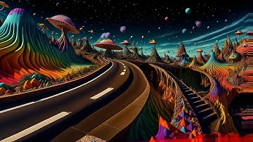Psychedelic Trance - Mushroom Trippy 🍄 Hallucinations Mix 2025 (AI Graphic Visuals)