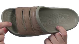 crocs men's yukon mesa slide sandal