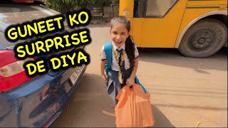 Guneet ko School Se Aate hi Surprise De Diya 😆 | Harpreet SDC