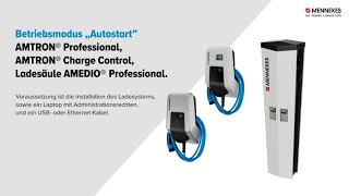 Autostart with MENNEKES Professional charging stations and AMTRON® Charge Control screenshot 5
