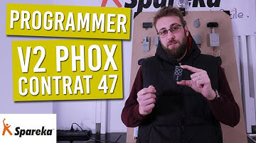 Comment programmer la télécommande portail V2 PHOX contrat 47