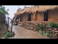 Best Life in A Himalayan Village During The Rainy Day | Very Hard Work | Village Documentary Video||