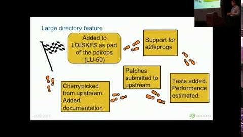 Scaling LDISKFS for the future. Again. (LUG17)