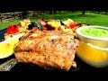 Grilled Rockfish with Lemon Basil Pesto - Striped Bass Recipe