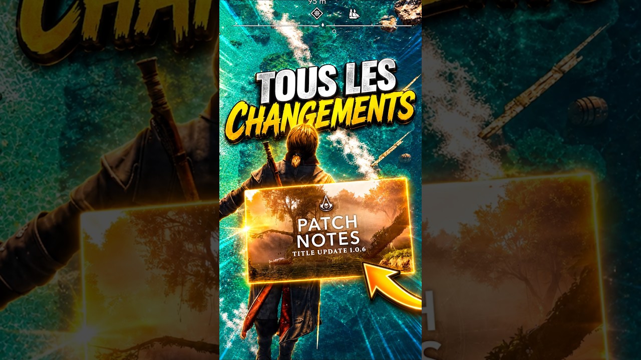La MAJ 1.0.6 d' mAssassin's Creed Black Flag Resynced ! Patch Note & Correctifs