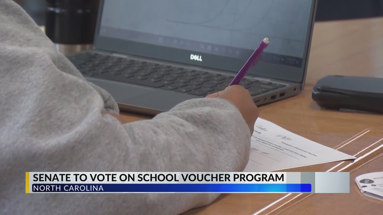 NC Senate to vote on school voucher program - YouTube