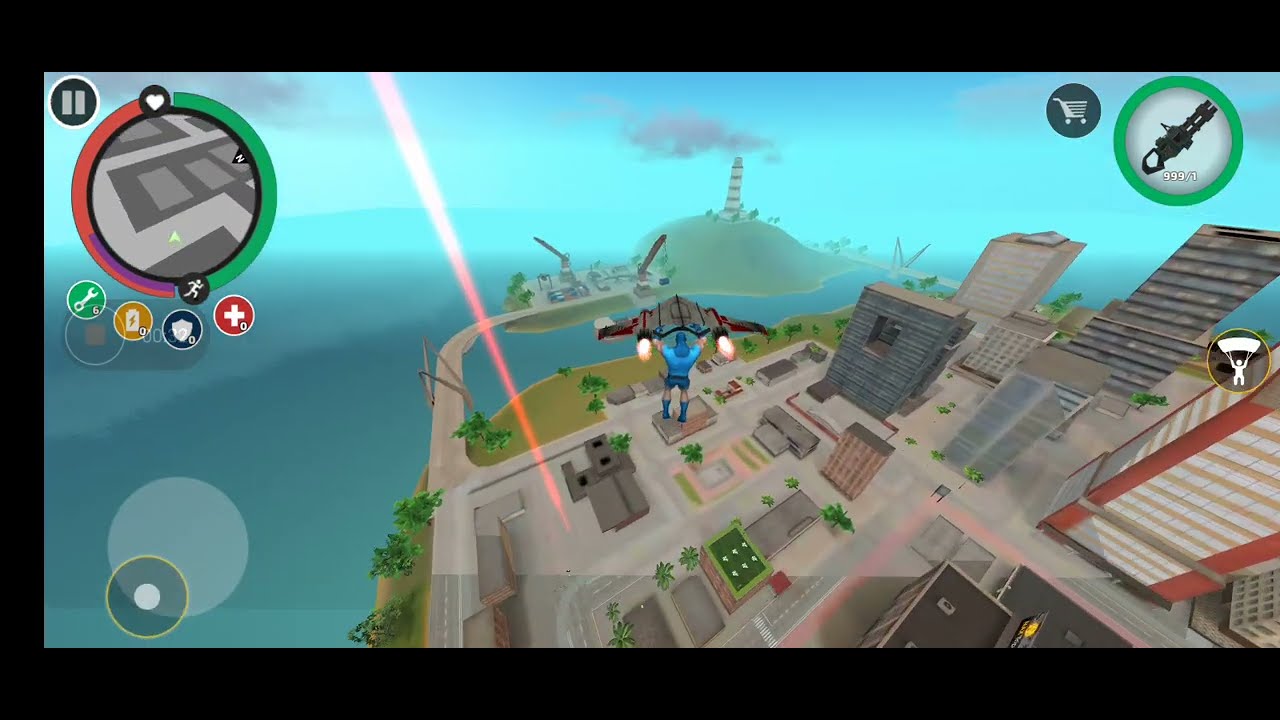 rope Hero rope hero ki video Rope hero dangerous villain fight ( vide