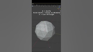 Knife Tool  #blender #tips #blender3d #tutorial #tips   #3dmodeling #blender_er0